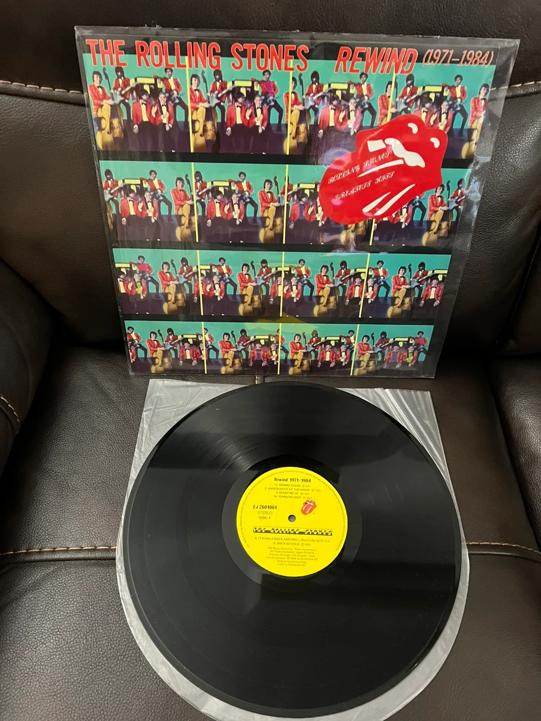 The Rolling Stones Rewind 1971-1984 Vinyl Record thumbnail