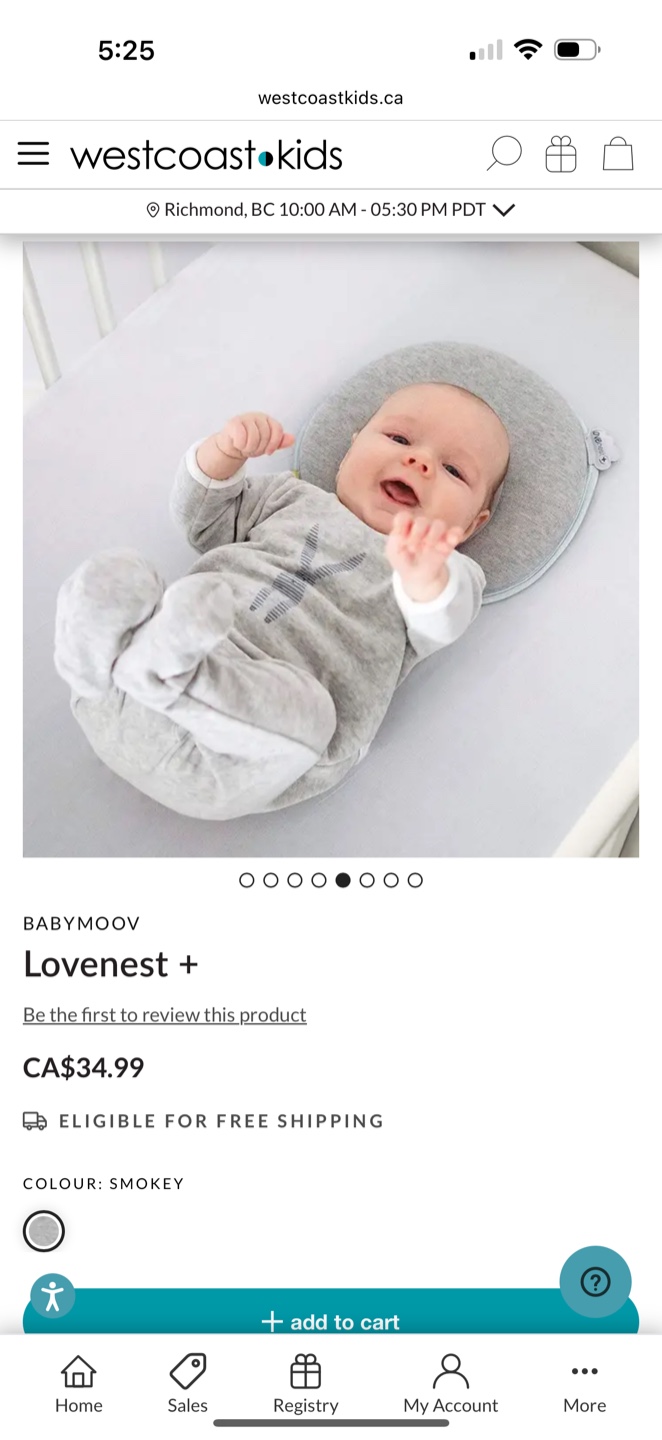 Babymoov Lovenest+ Baby Head Support - photo 3