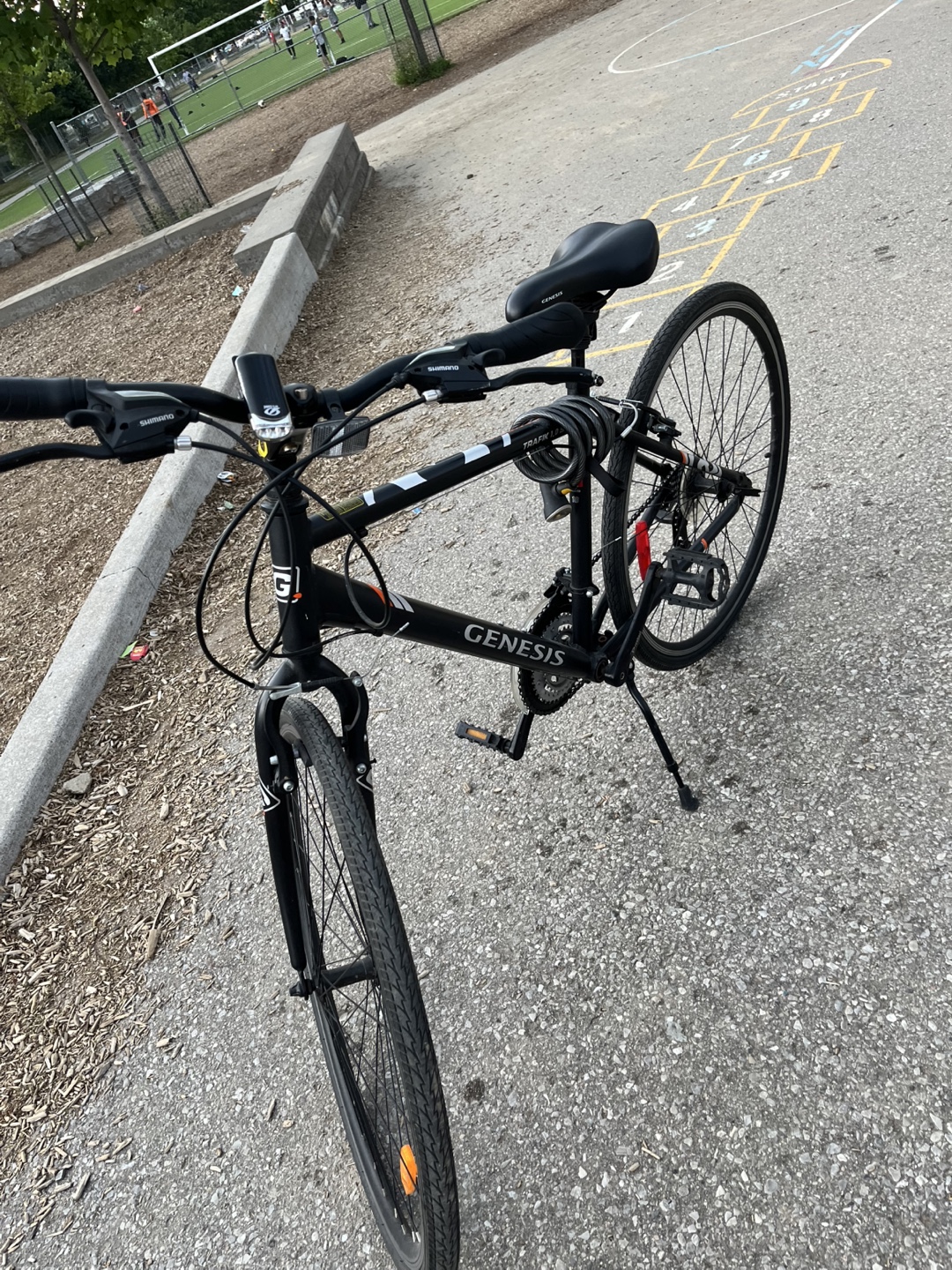 Genesis Black Bicycle - photo 2