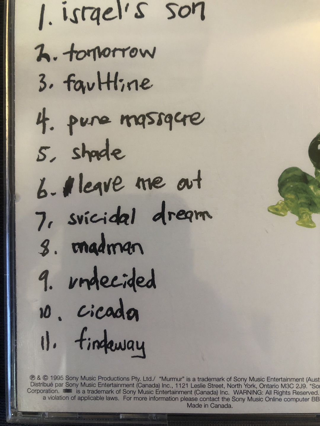 Silverchair - Frogstomp CD - photo 4