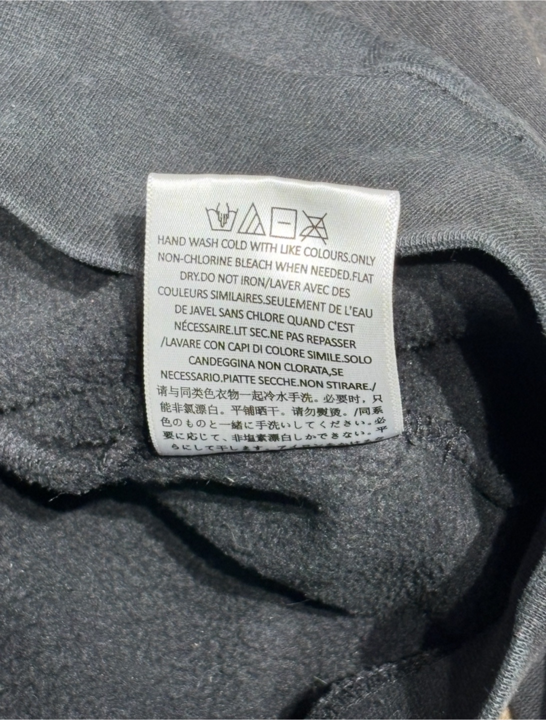 Essentials Fear of God Hoodie – Stretch Limo Black (Size S) - photo 5