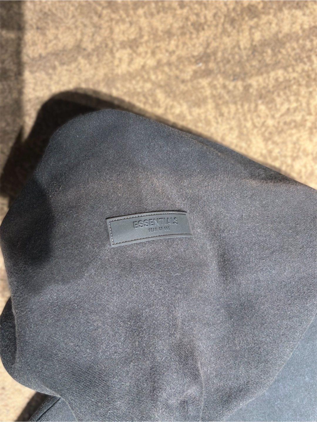 Essentials Fear of God Hoodie – Stretch Limo Black (Size S) - photo 3