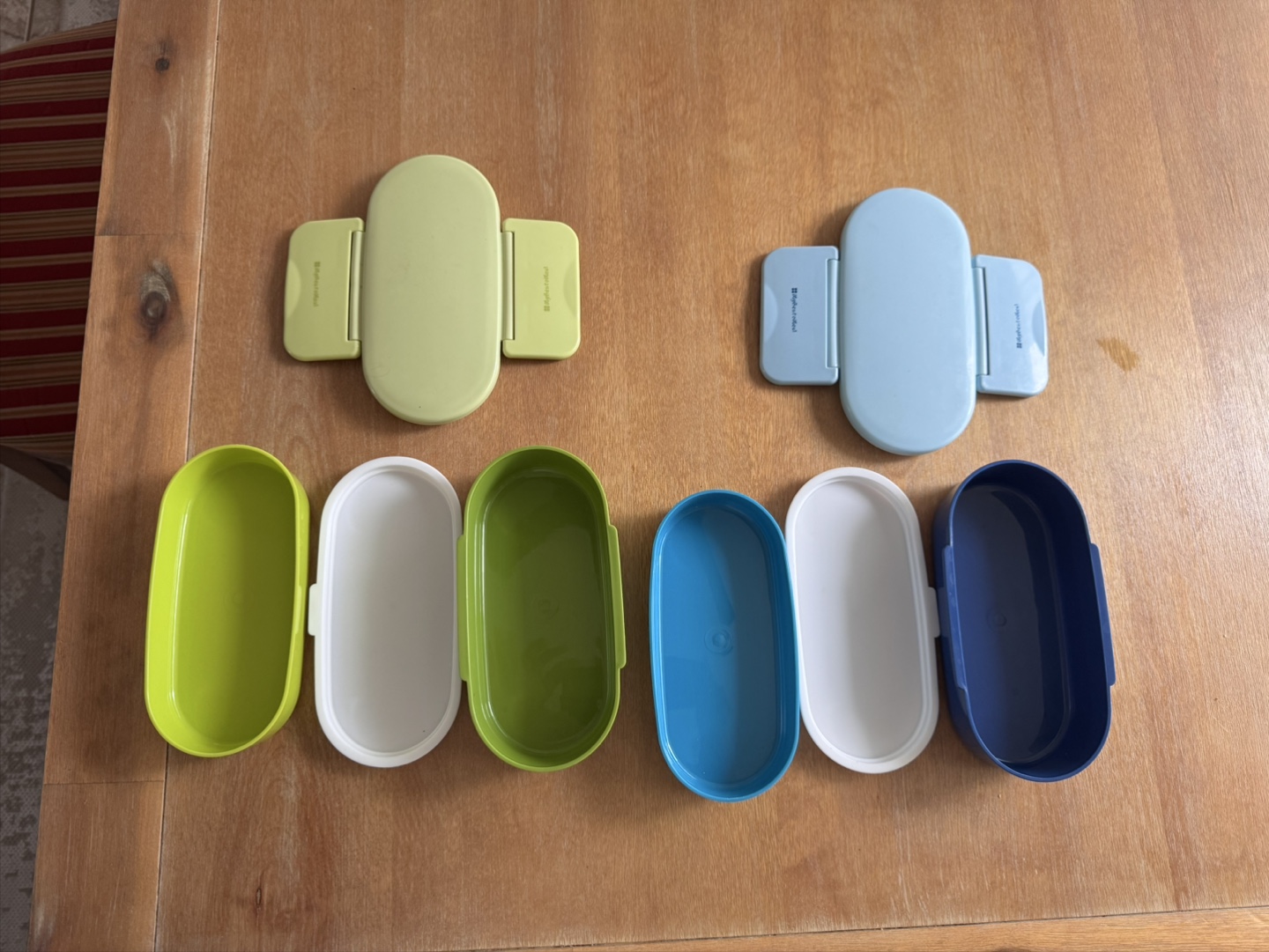2 x Food Container Lunch Boxes - photo 2