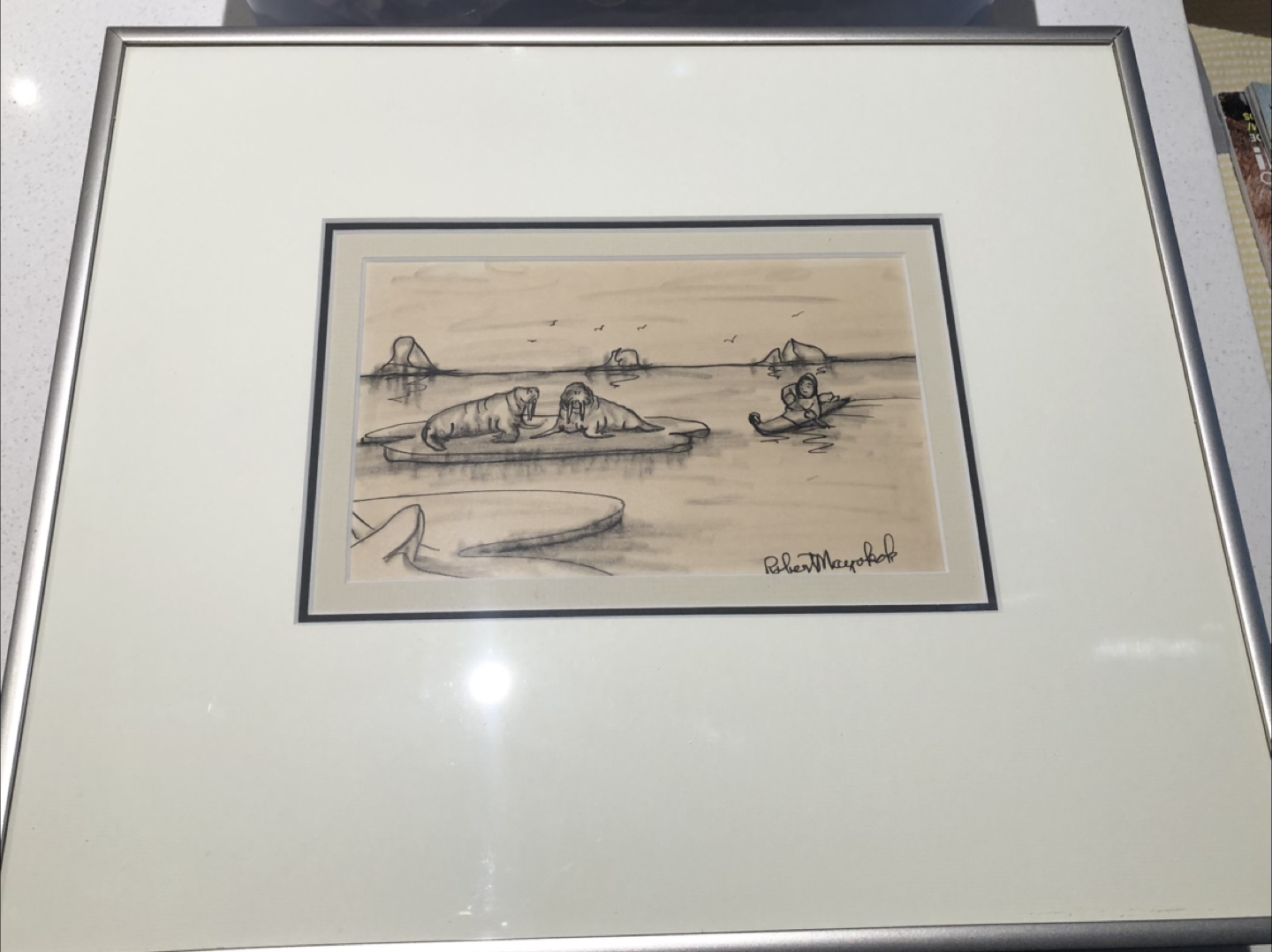 Robert Mayokok Framed Print