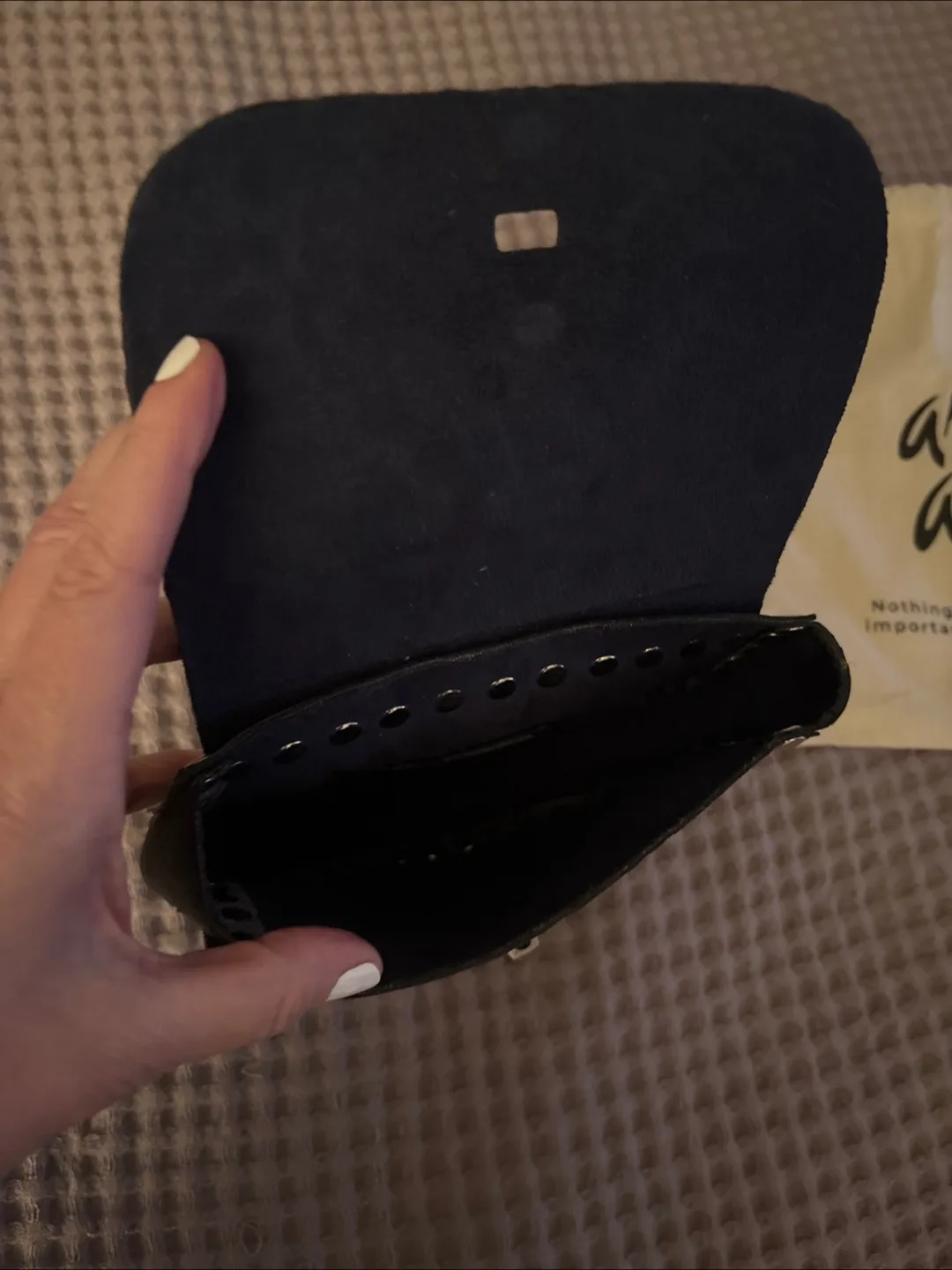 Aleja Avila Black NEW Leather Handbag image indicator(6)