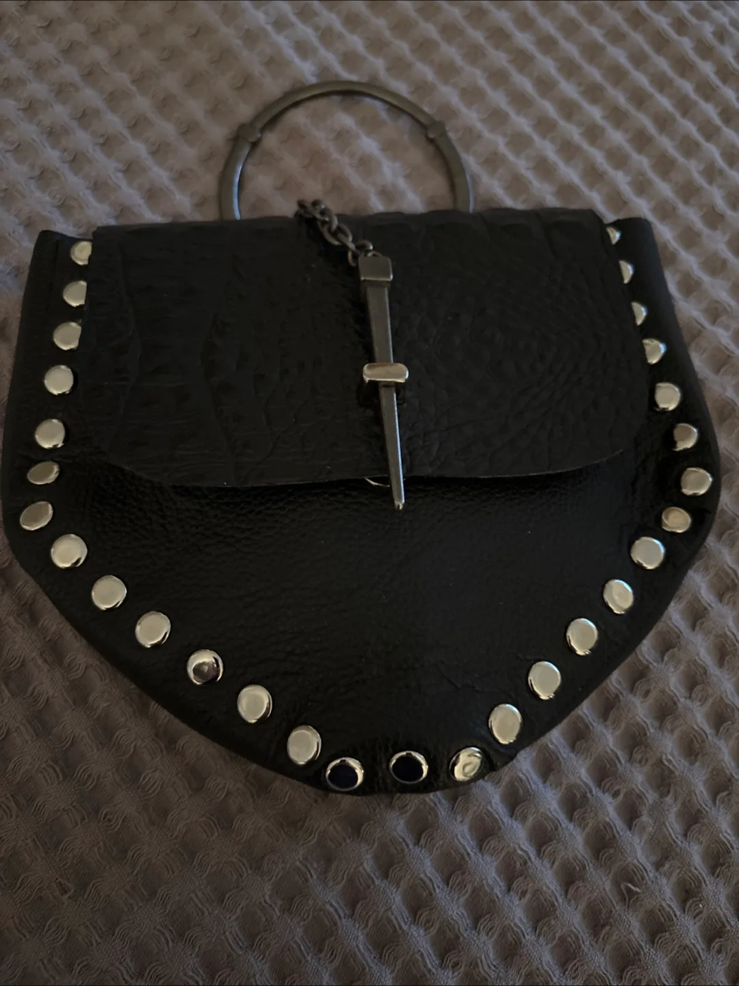 Aleja Avila Black NEW Leather Handbag image indicator(2)