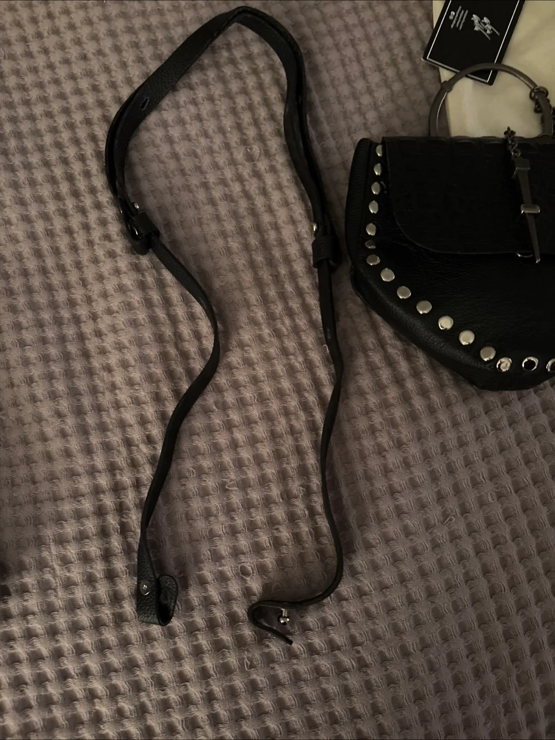 Aleja Avila Black NEW Leather Handbag image indicator(4)