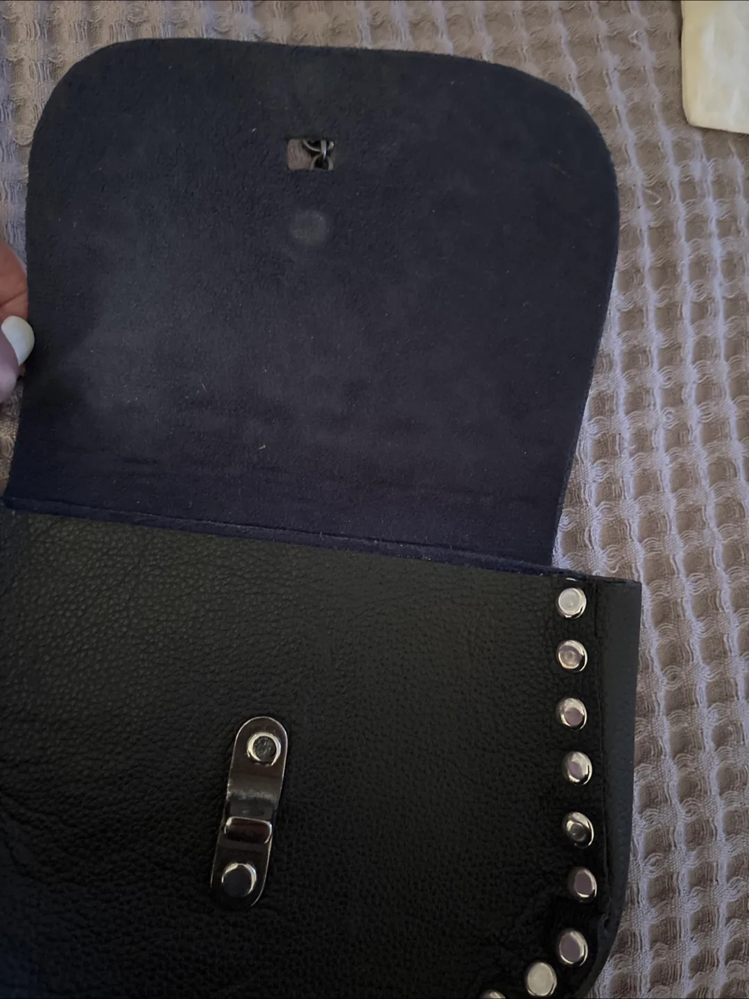 Aleja Avila Black NEW Leather Handbag image indicator(8)