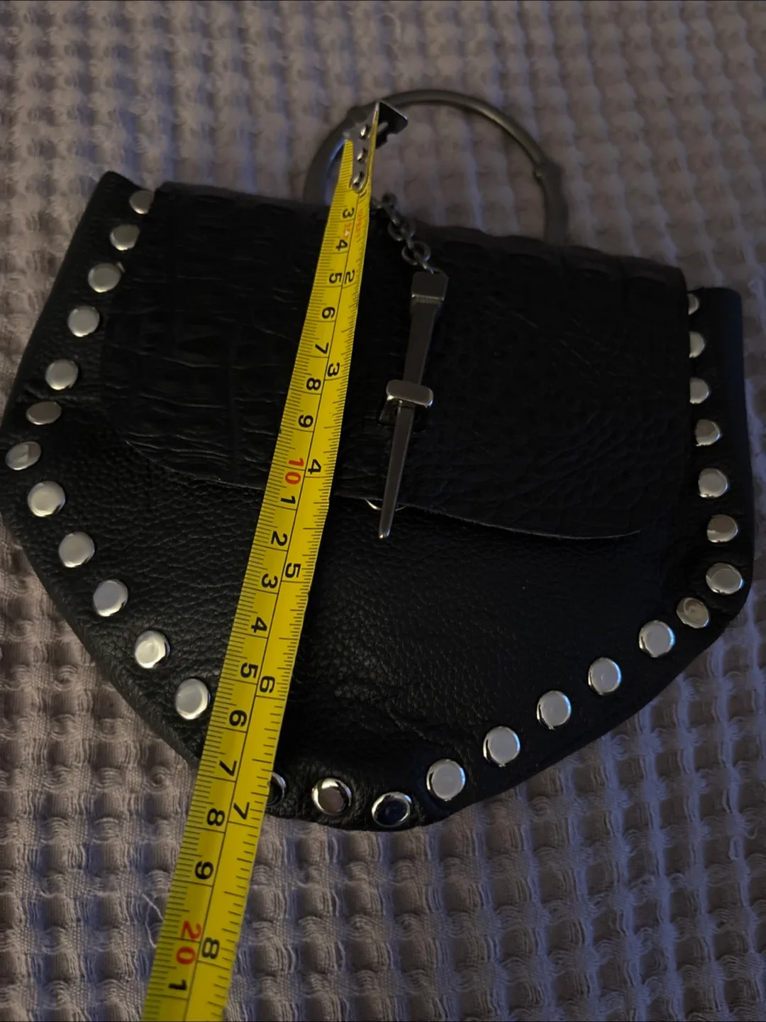 Aleja Avila Black NEW Leather Handbag image indicator(9)