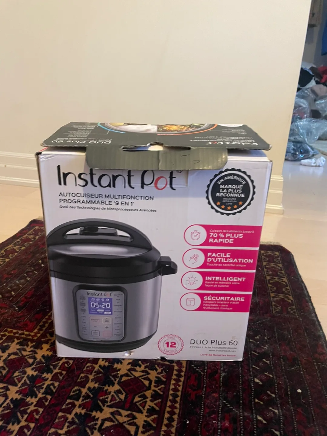 Instant Pot Duo Plus 60 - 9-in-1 Multi-Use Cooker thumbnail
