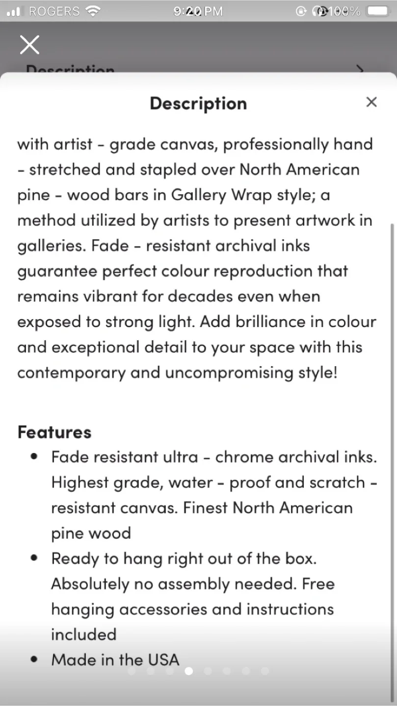 Wayfair Mercer41 Geometric Canvas Wall Art image indicator(5)