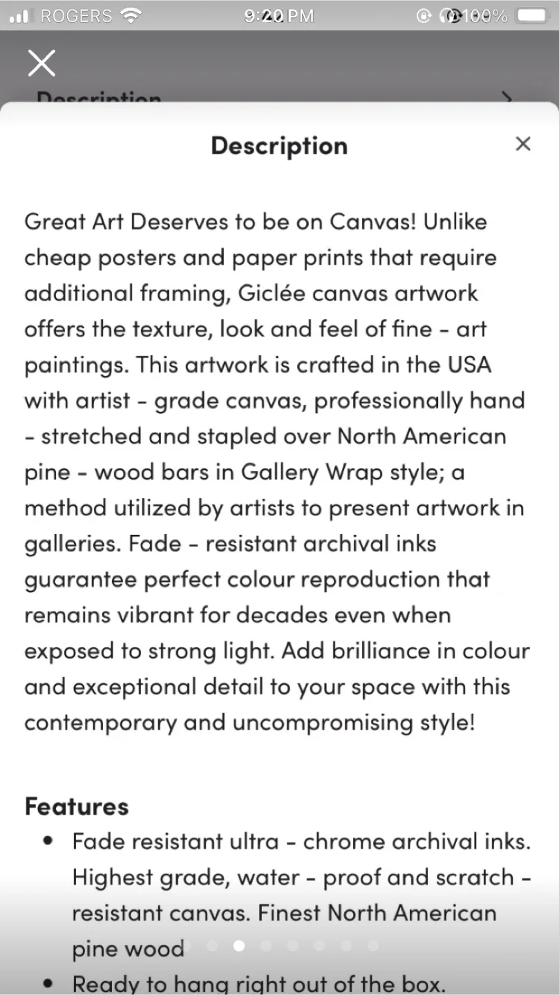 Wayfair Mercer41 Geometric Canvas Wall Art image indicator(7)