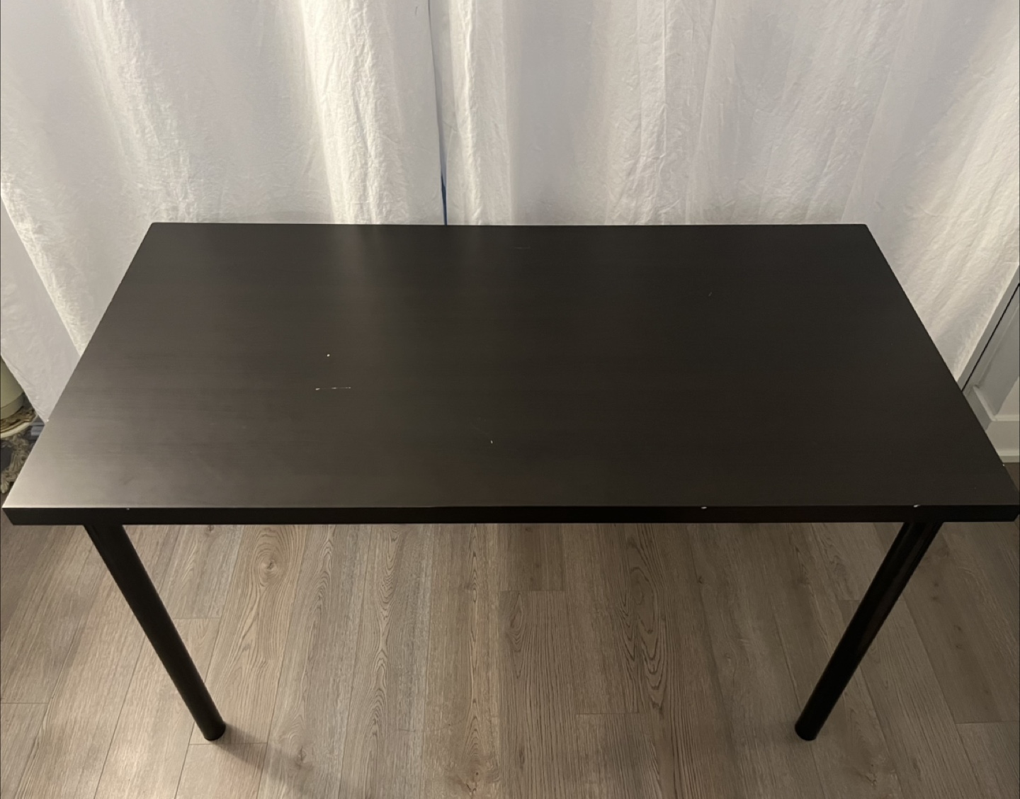 IKEA LAGKAPTEN / ADILS Desk - Black-brown/black