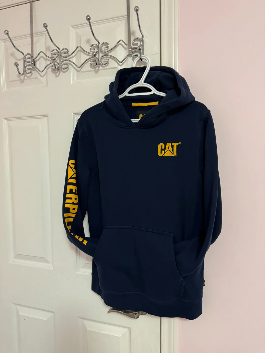CAT Hoodie - Size XXL (18/20) - Navy Blue thumbnail
