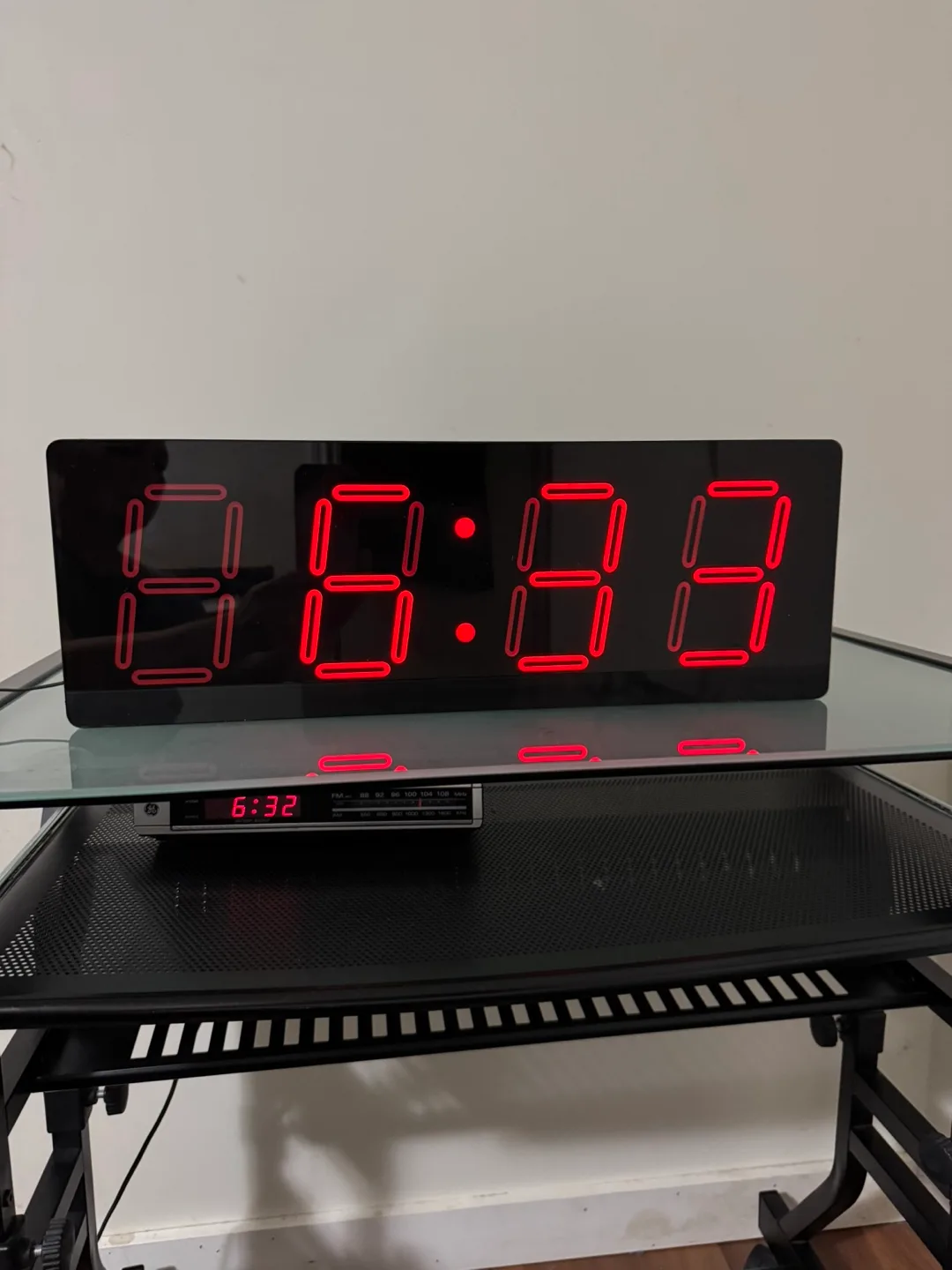 Large Digital wall clock thumbnail