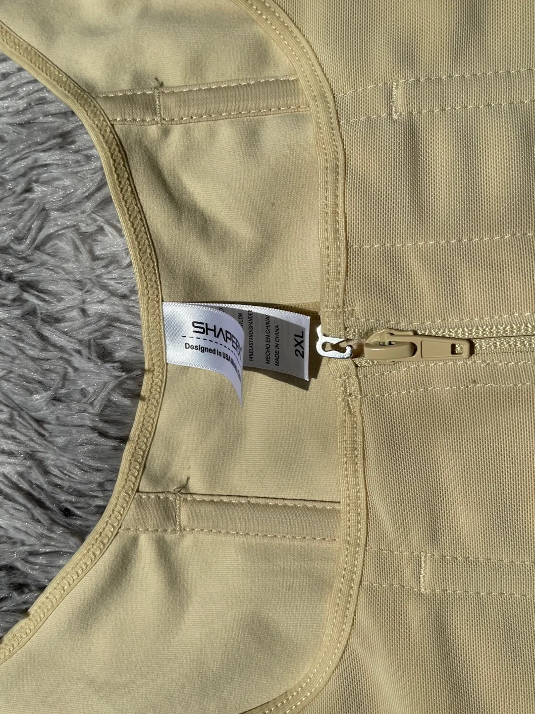 SHAPERX Bodysuit Shapewear Shorts - 2XL 🇨🇦 image indicator(5)