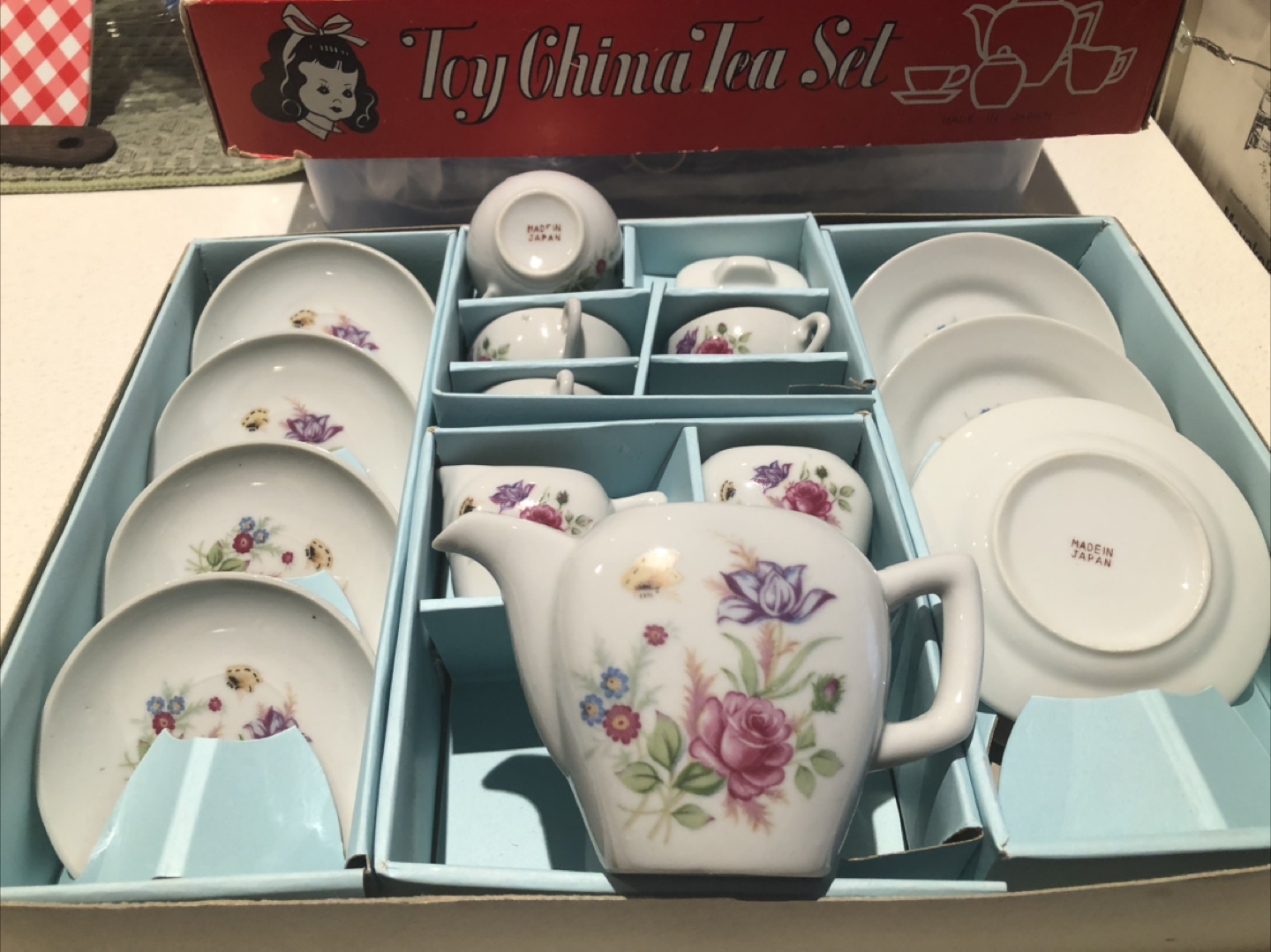 Toy China Tea Set