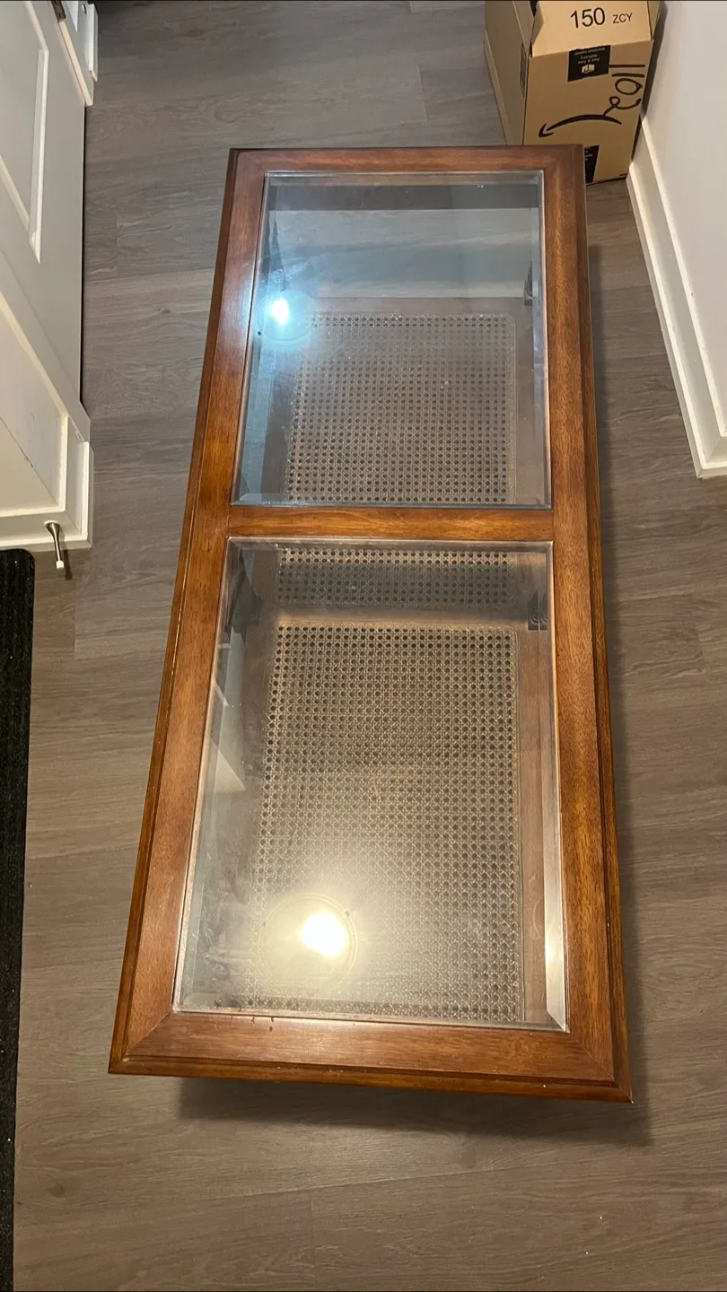 Vintage coffee table thumbnail