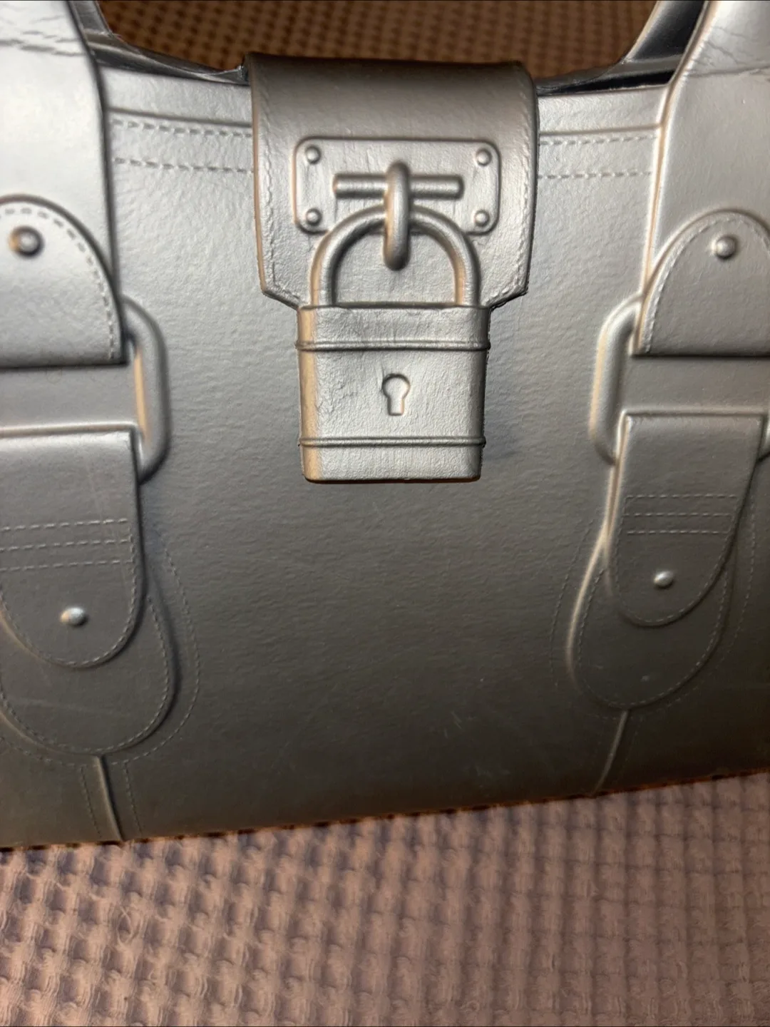 The Great Bag by Robert Verdi Silver Tote Bag image indicator(3)