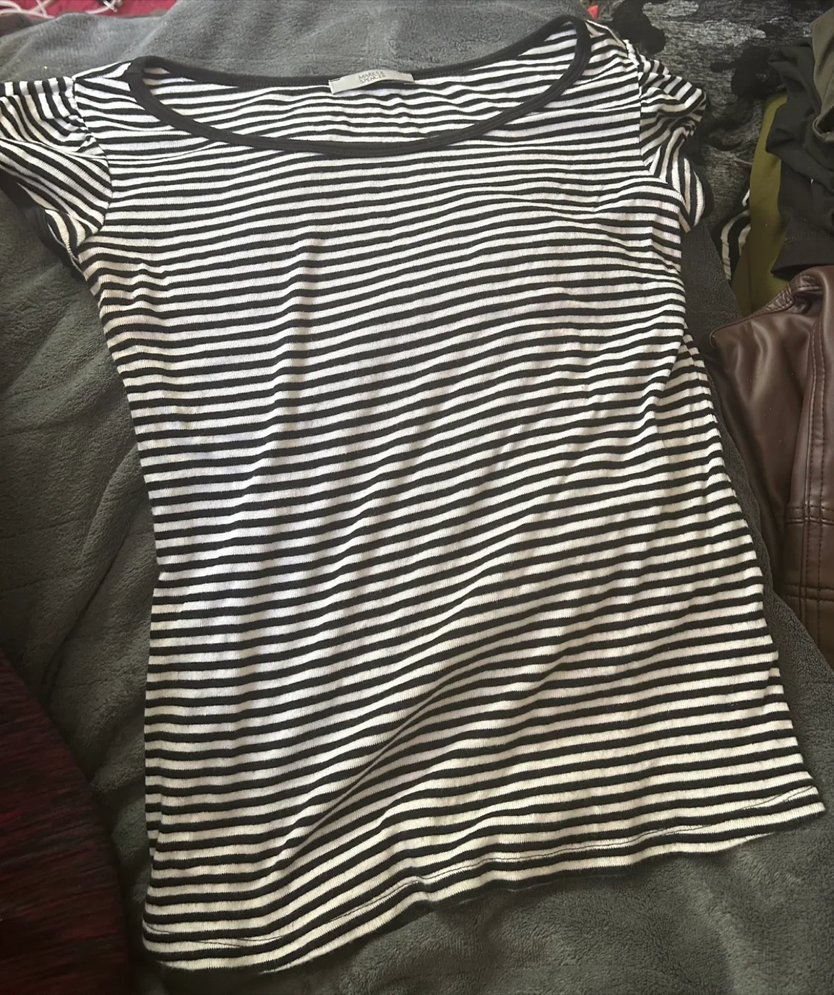 Marks & Spencer Striped T-Shirt thumbnail