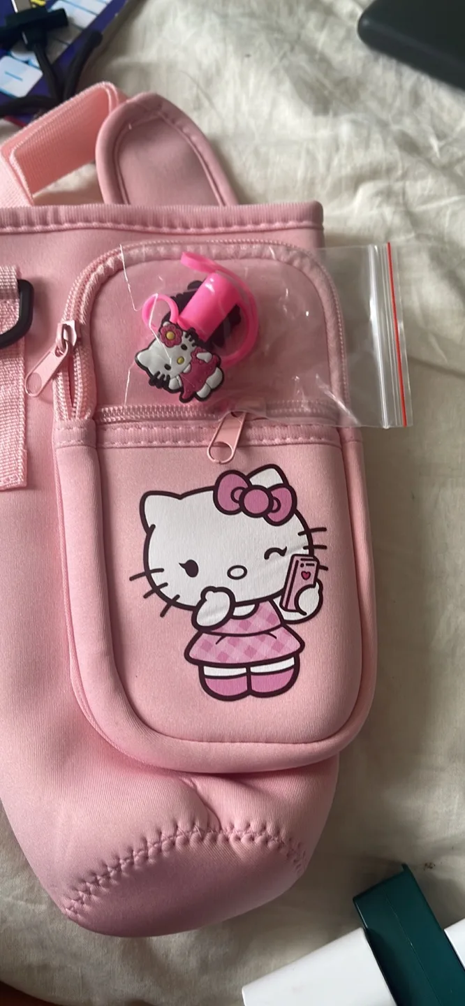 New Stanley Cup Accessory: Hello Kitty Water Bottle Carrier thumbnail