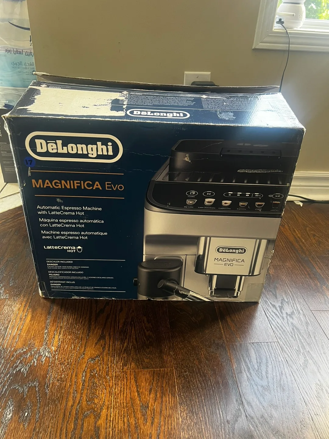 DeLonghi Magnifica Evo Automatic Coffee Machine image indicator(6)