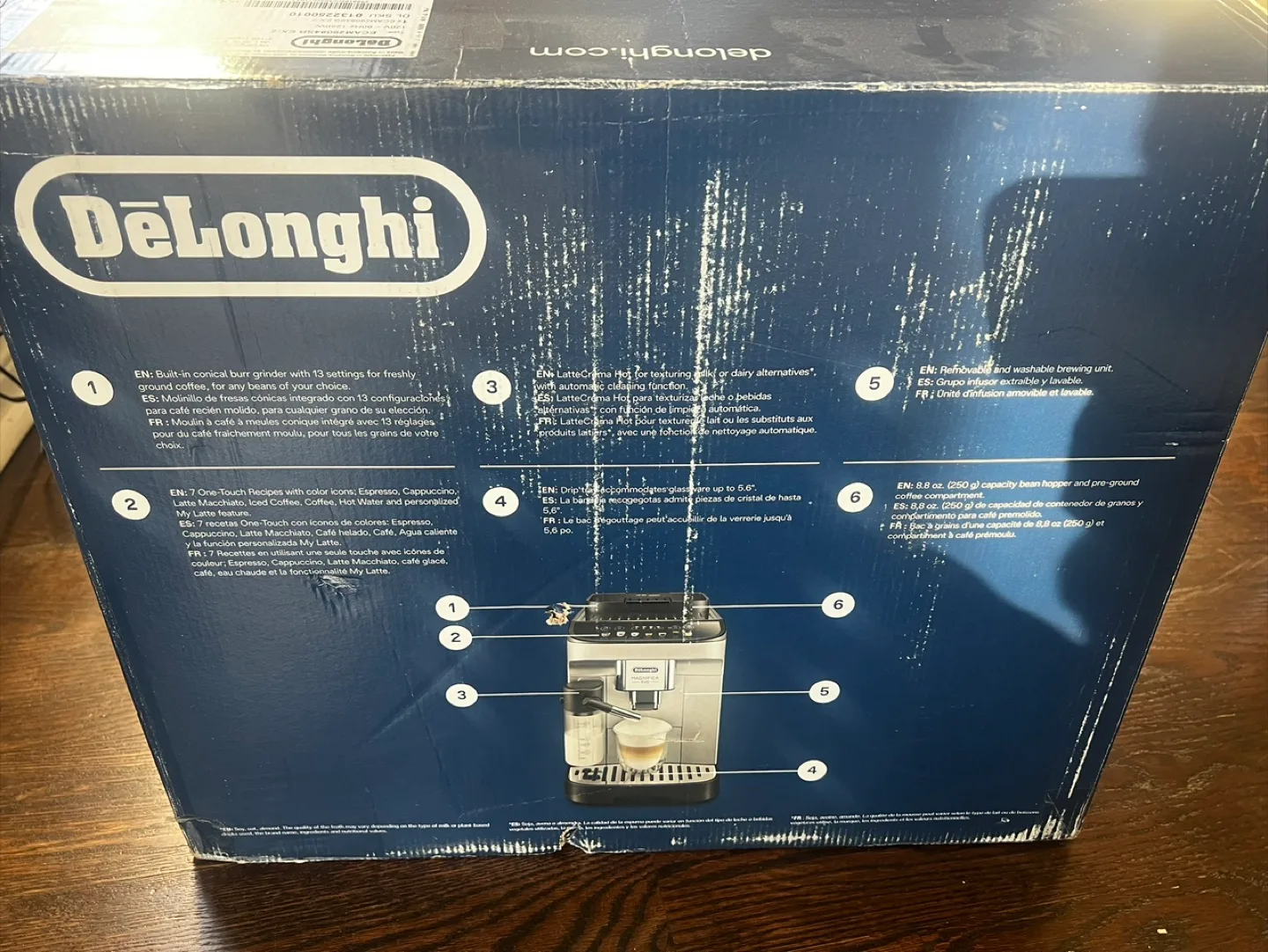 DeLonghi Magnifica Evo Automatic Coffee Machine image indicator(5)