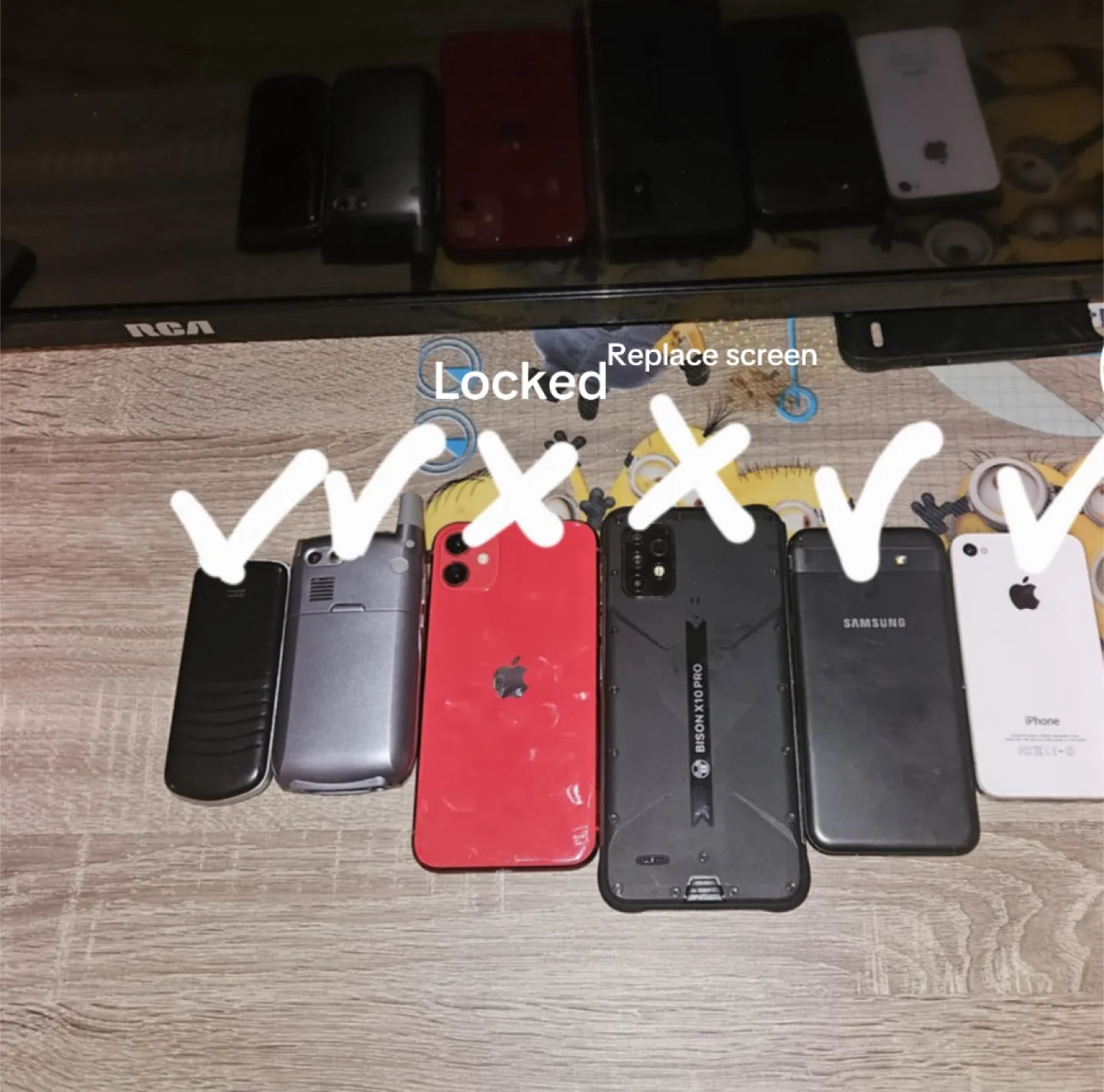 6 Phones 2 not working good 4 working great thumbnail