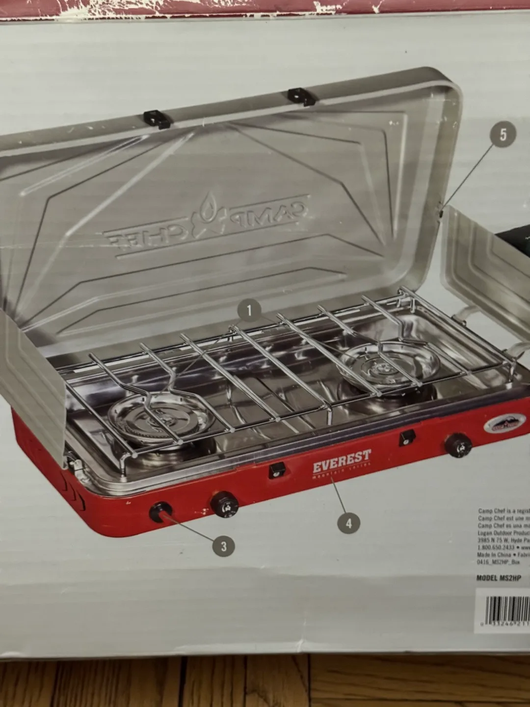 🧡Camp Chef Everest MS2HP Mountain Series Stove image indicator(3)