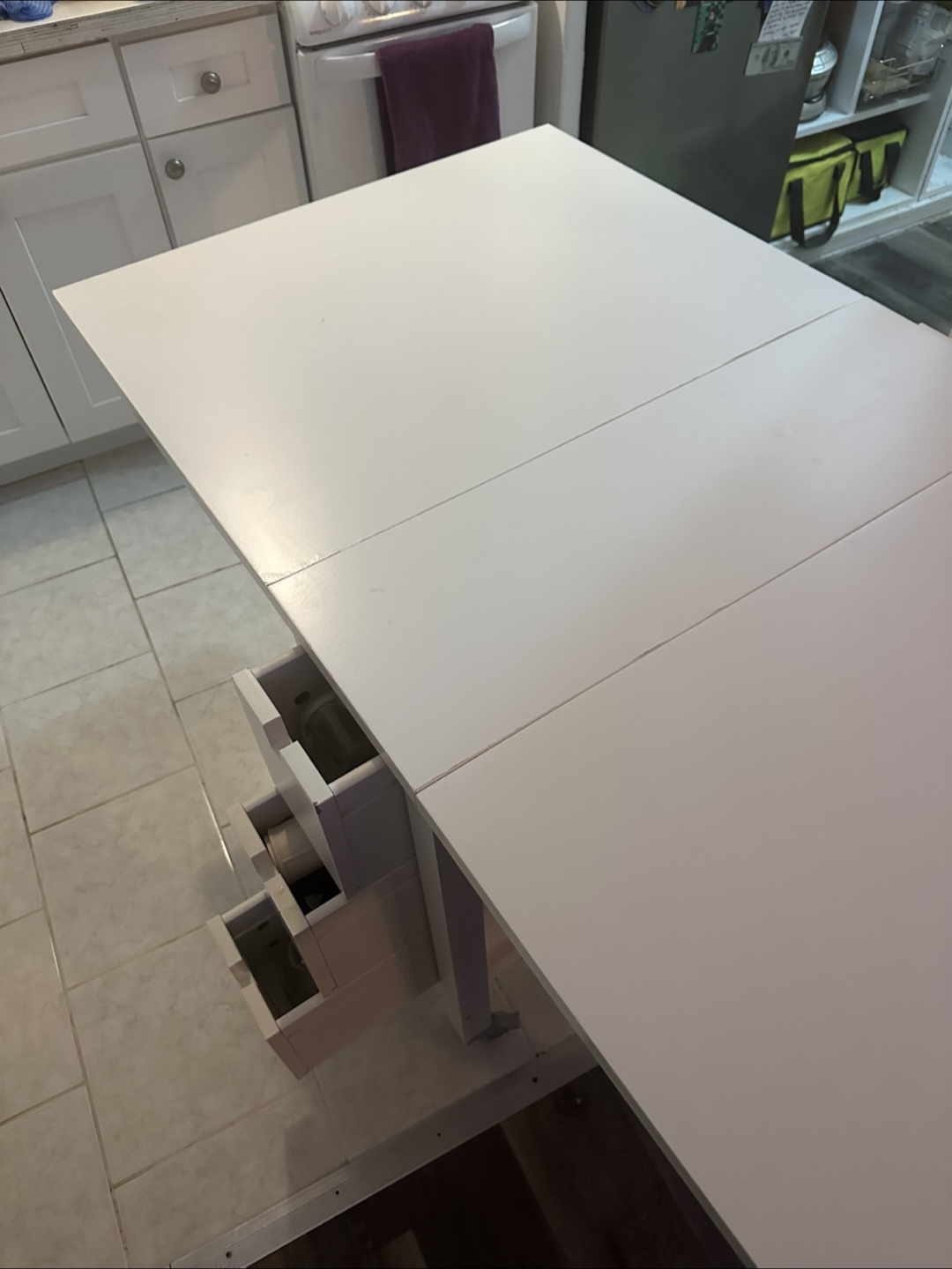 IKEA Nordem Table with wheels - photo 5