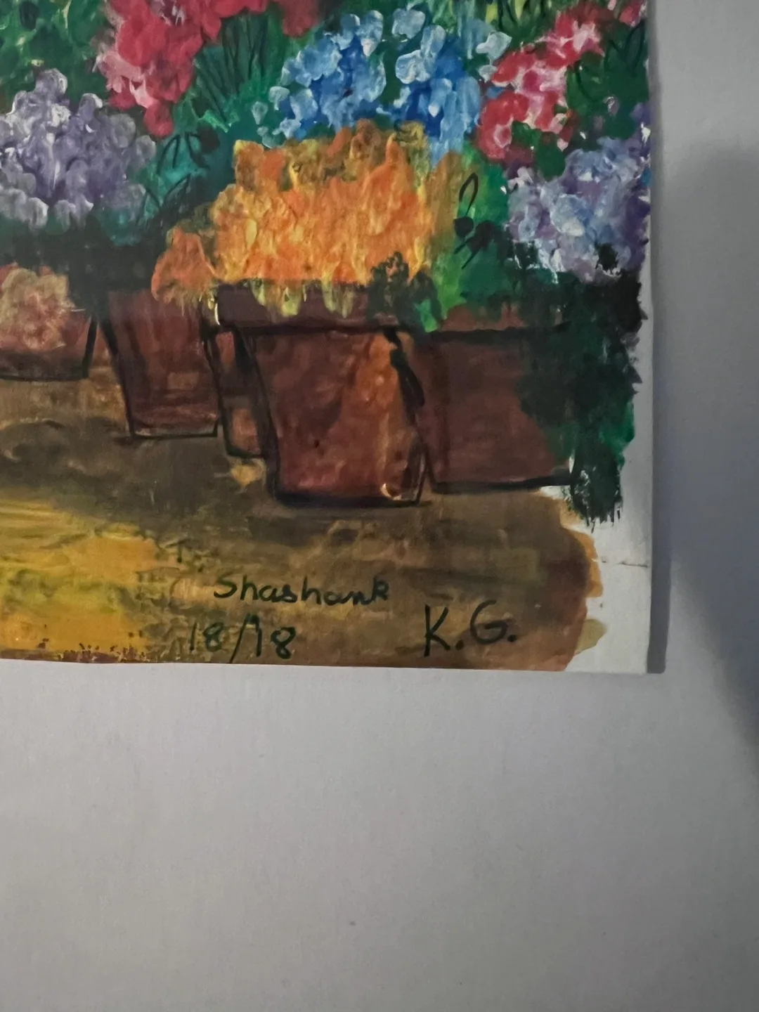 Framed Paris Painting image indicator(2)