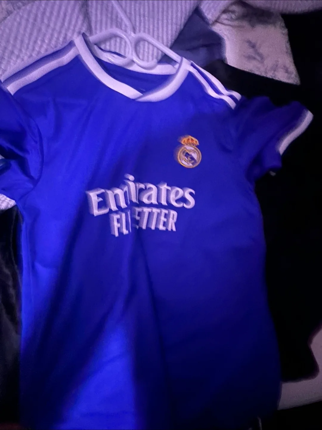 Mbappé Real Madrid Jersey, Size large thumbnail