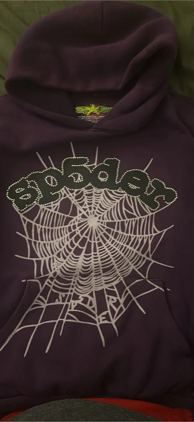 Purple Sp5der Hoodie image indicator(2)