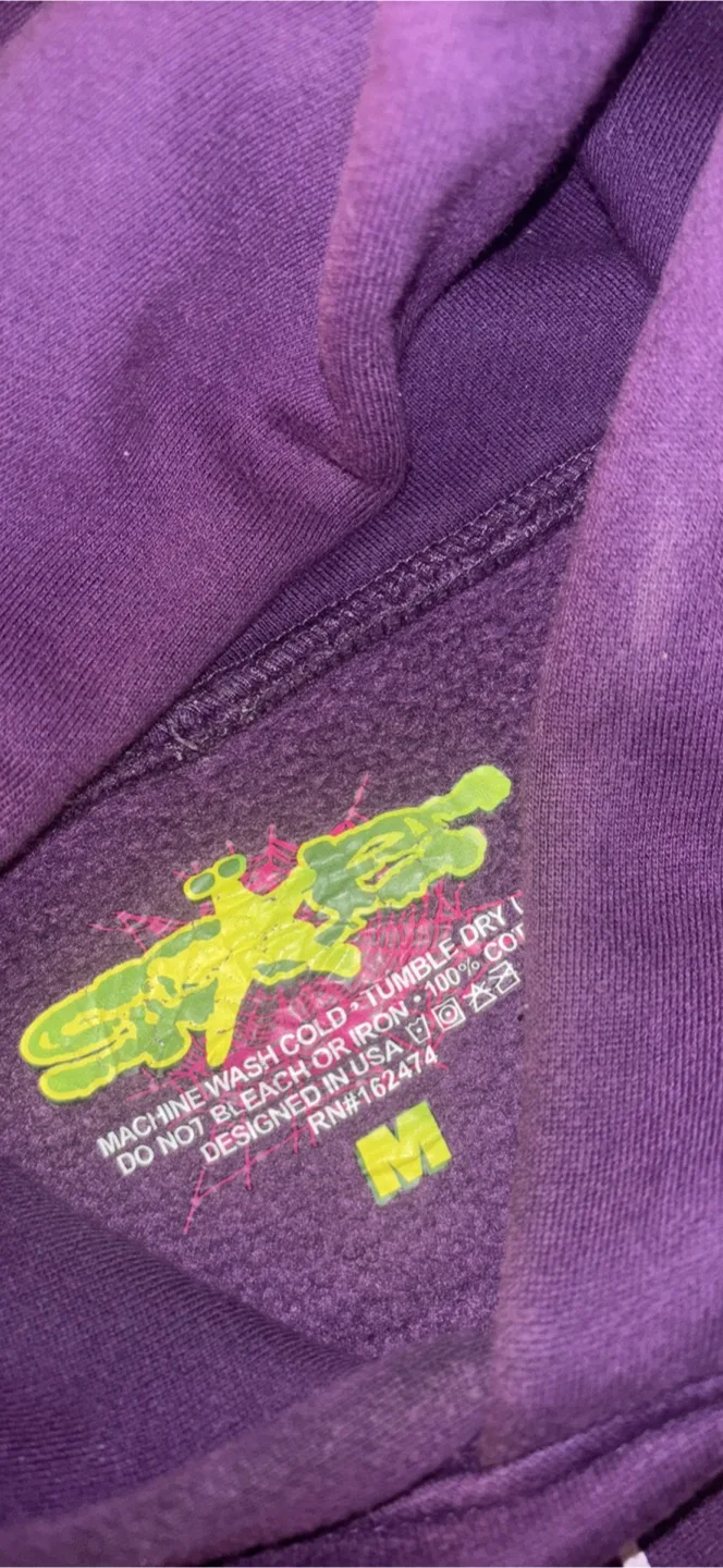 Purple Sp5der Hoodie image indicator(4)
