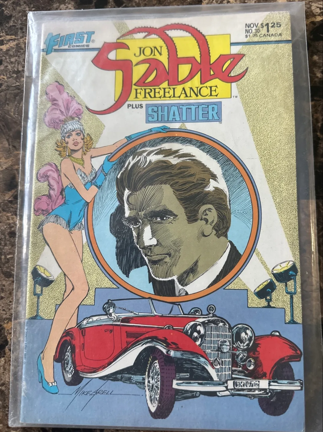Jon Sable Freelance Plus Shatter Comic Book thumbnail