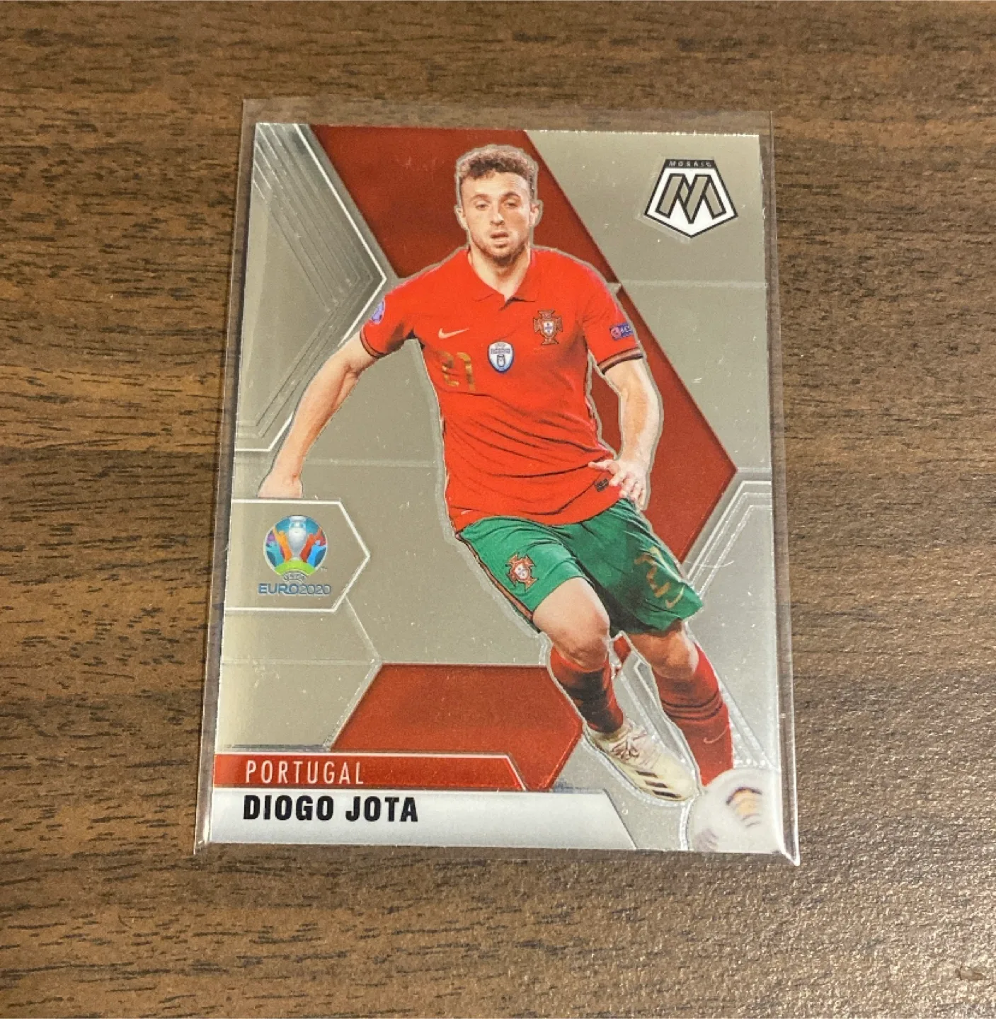 2021 Panini Mosaic UEFA EURO Diogo Jota Card #158 Portugal thumbnail