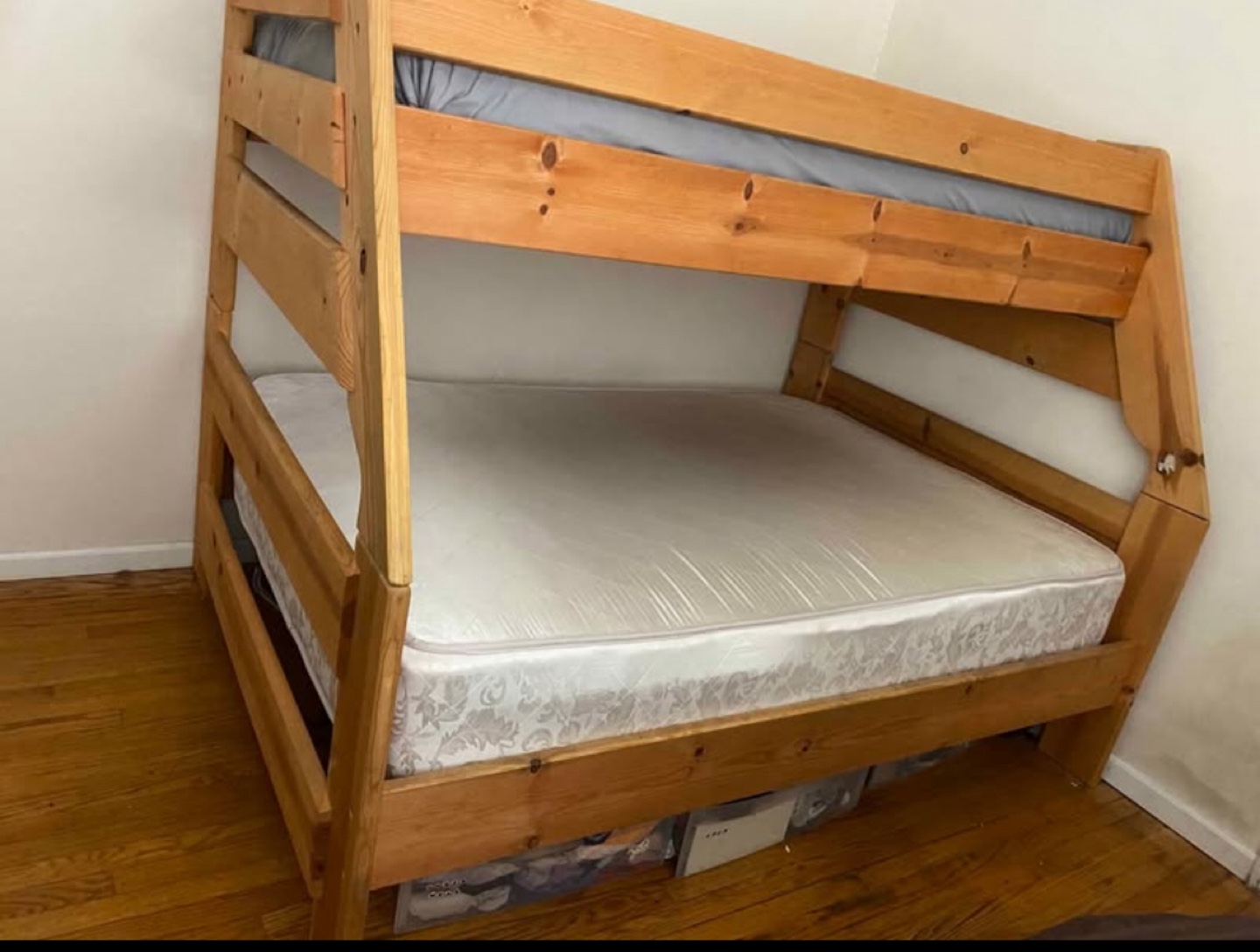 Wooden Bunk Bed Frame
