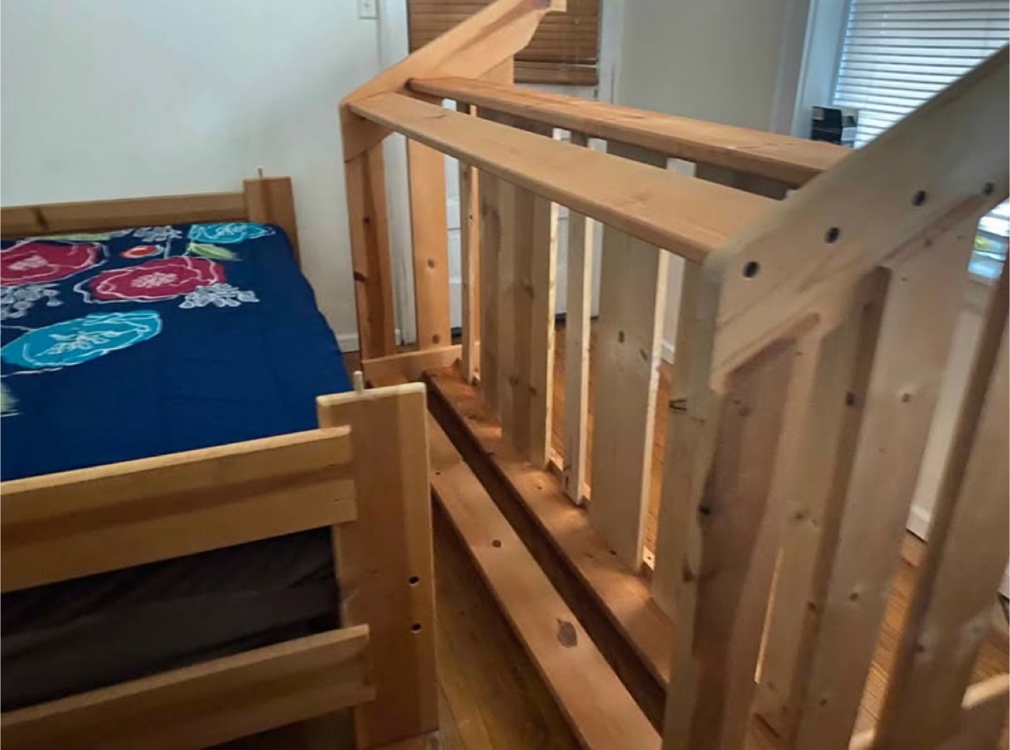 Wooden Bunk Bed Frame - photo 3