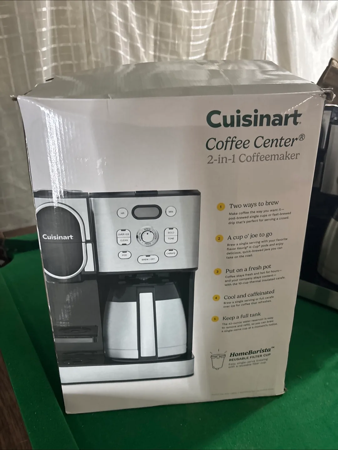 Cuisinart Coffee Center 2-in-1 Coffeemaker - Like New! image indicator(6)
