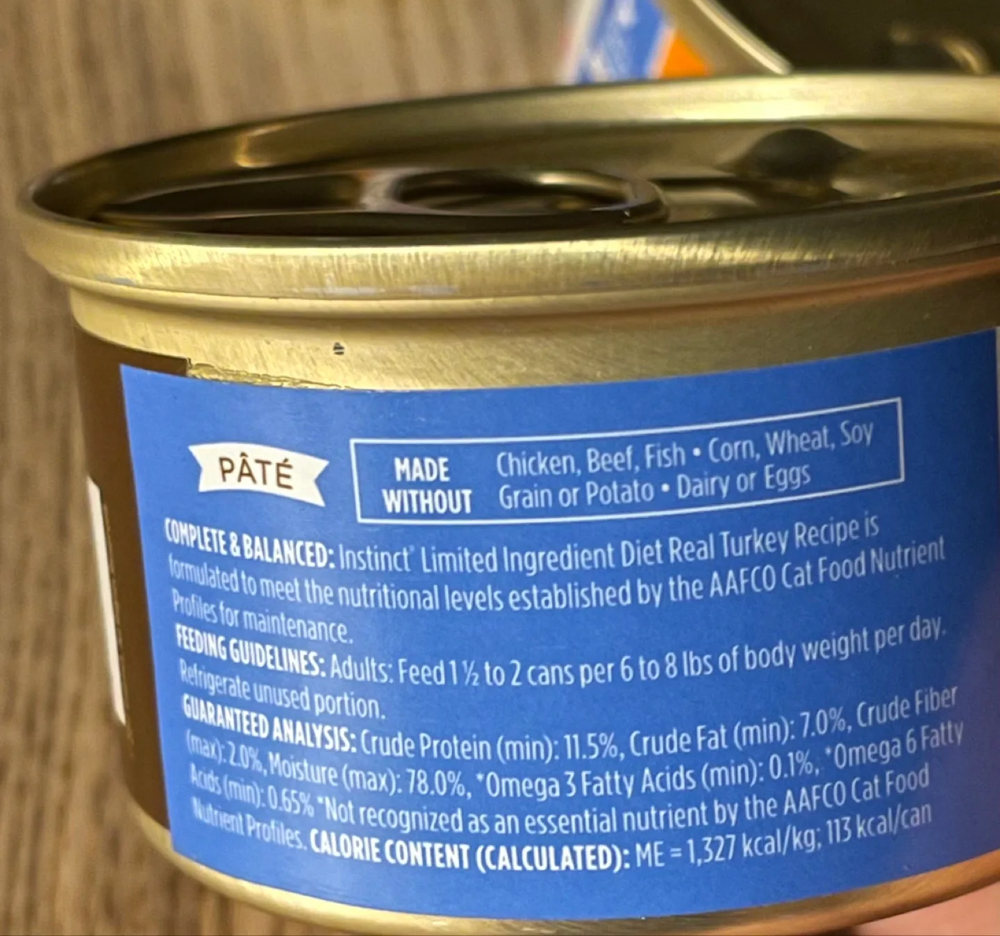 Instinct Limited Ingredient Diet Turkey Cat Food image indicator(3)