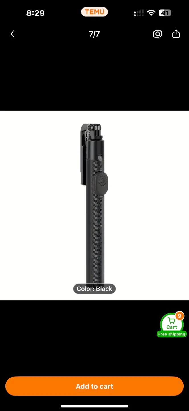 70-Inch Extendable Selfie Stick Tripod thumbnail