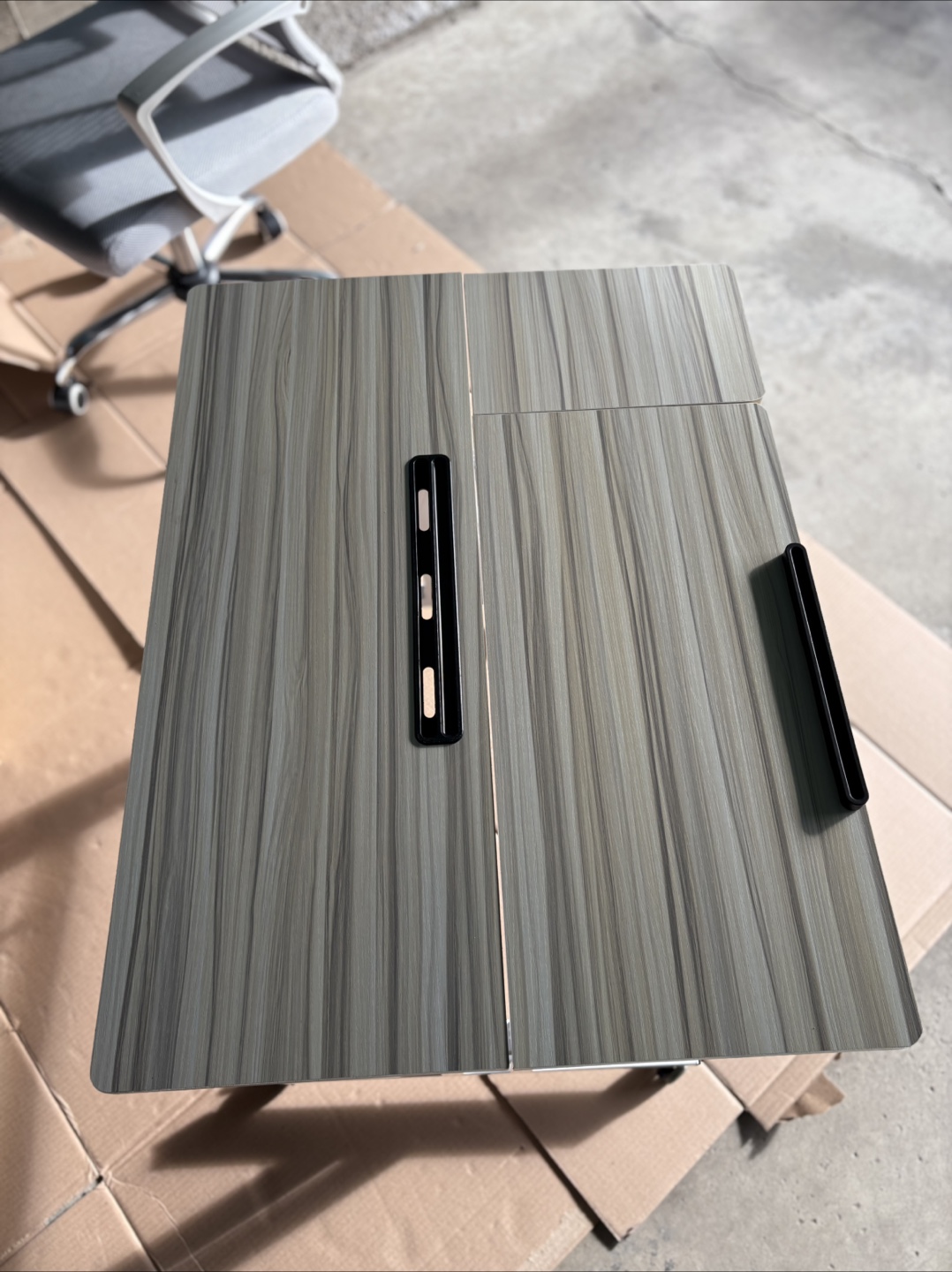 Adjustable Height Rolling Desk - photo 3