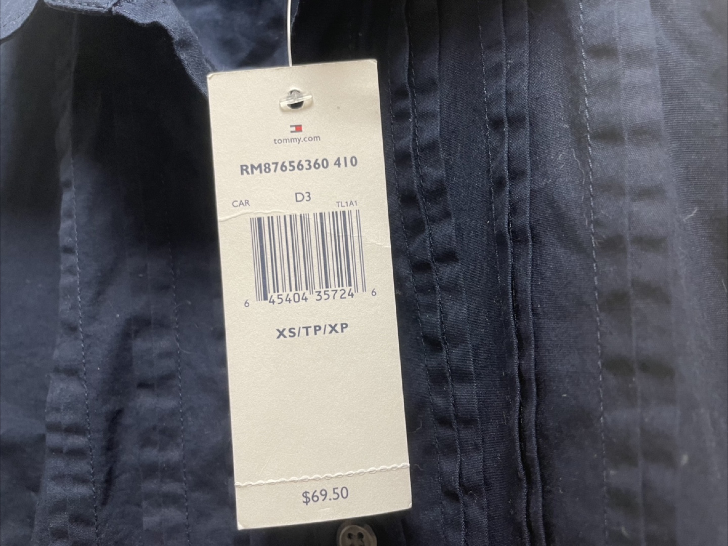 Tommy Hilfiger Navy Blue Dress - Size XS - photo 2