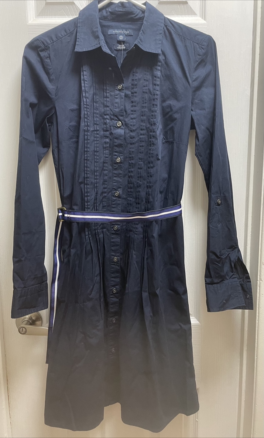 Tommy Hilfiger Navy Blue Dress - Size XS - photo 4