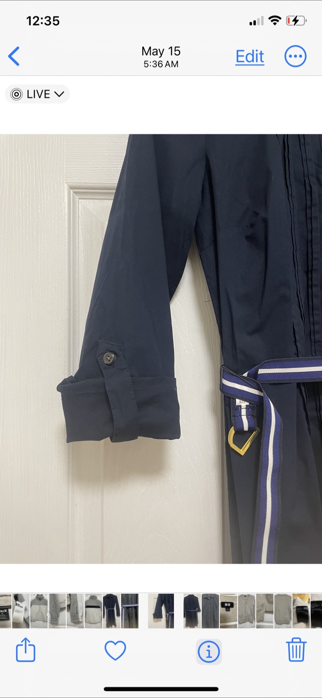 Tommy Hilfiger Navy Blue Dress - Size XS - photo 3