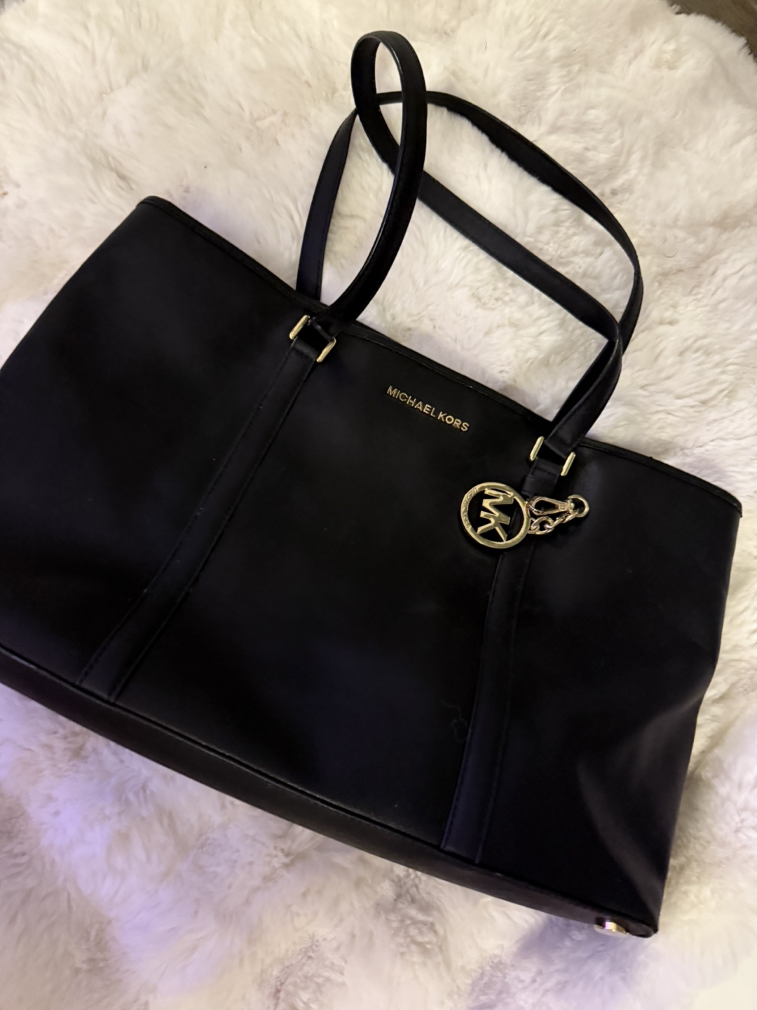 Michael Kors Black Tote Bag