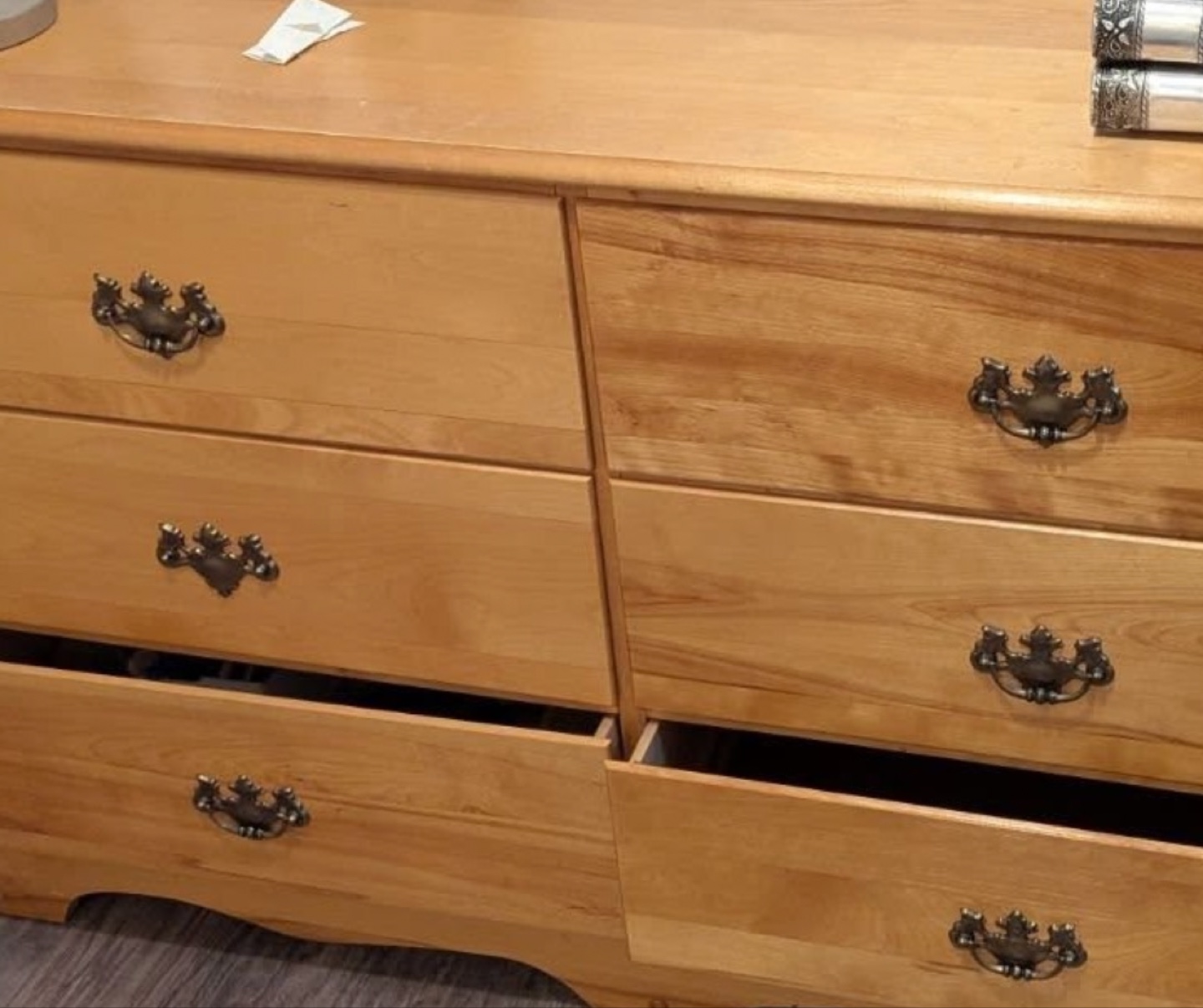 Wooden 6-Drawer Dresser - photo 2