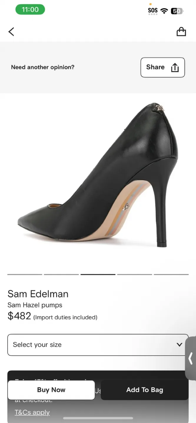 Sam Edelman Black Pumps image indicator(2)