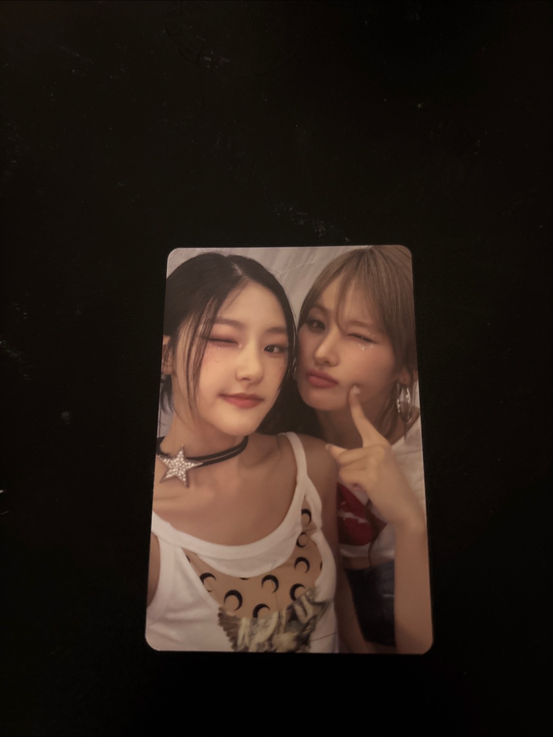 Kiss of life photo card