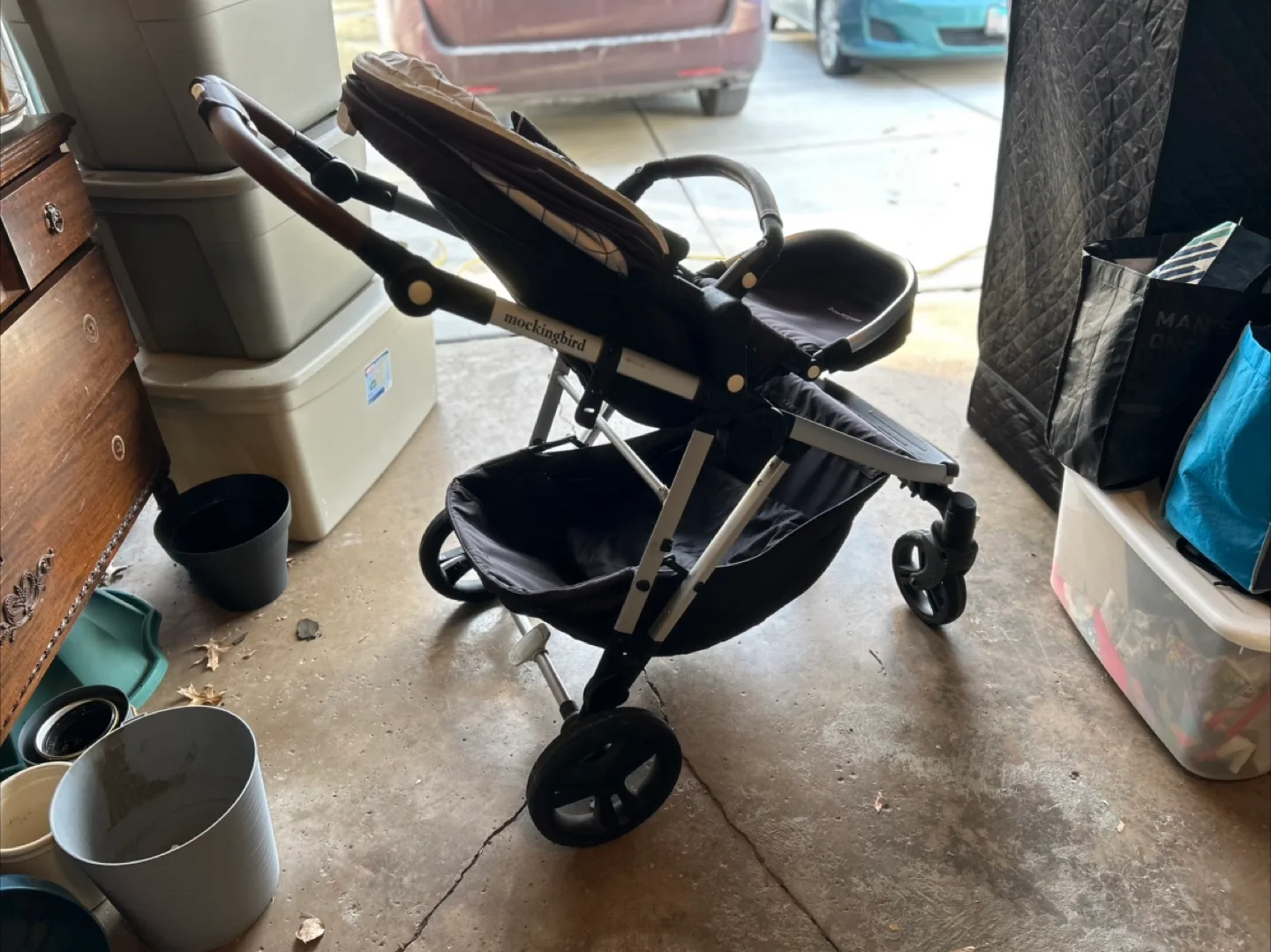 Mockingbird Stroller - Black thumbnail